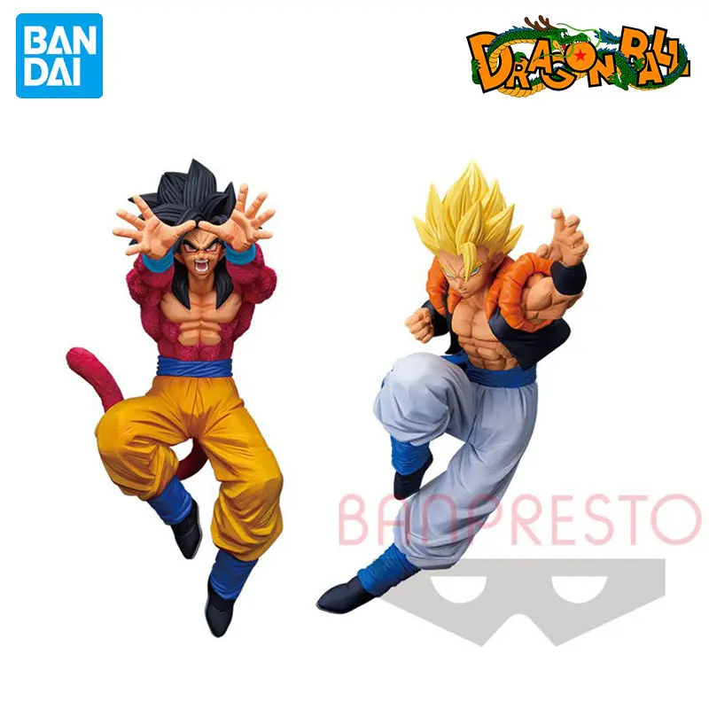 

Newest In Stock Bandai Original Dragon Ball Z Anime Figure Super Saiyan Goku Gogeta Action Figures Model Toy Collection toy Gift