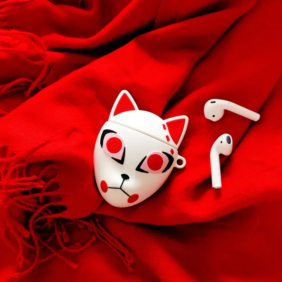 881 3D чехол для наушников для Airpods, чехол, милый силиконовый чехол с изображением собаки утки из мультфильма для Apple Air pods 2, наушники/Earpods, чехол, брелок, кольцо - Цвет: 881