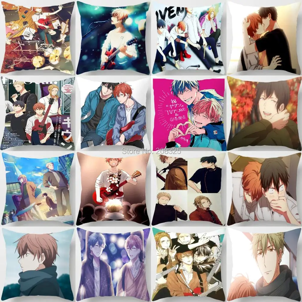 

ZENGIA Yaoi Bl Given Given Yaoi Given Anime Given Manga Music Mafuyu Pillow Case Cartoon Pillow Cover Pillowcase Cushion Cover