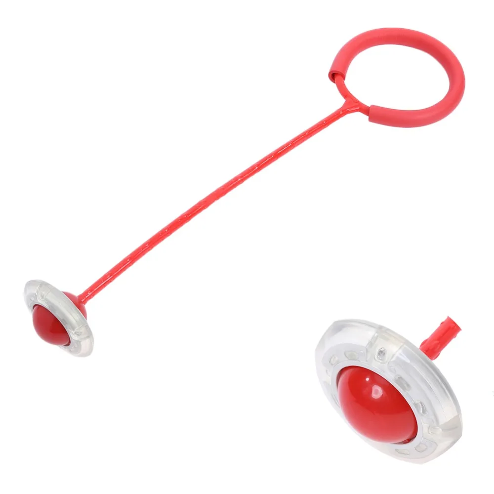 Силовой мяч для прыжков на ножках детей светодиодная игрушка спорта открытом