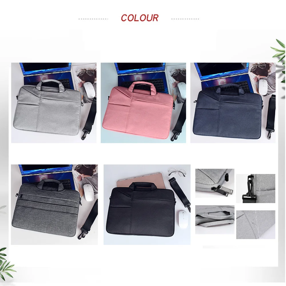 Чехол для ноутбука плечевой ремень сумка компьютера Macbook Air Pro Retina 13 14 15 16 дюймов HP