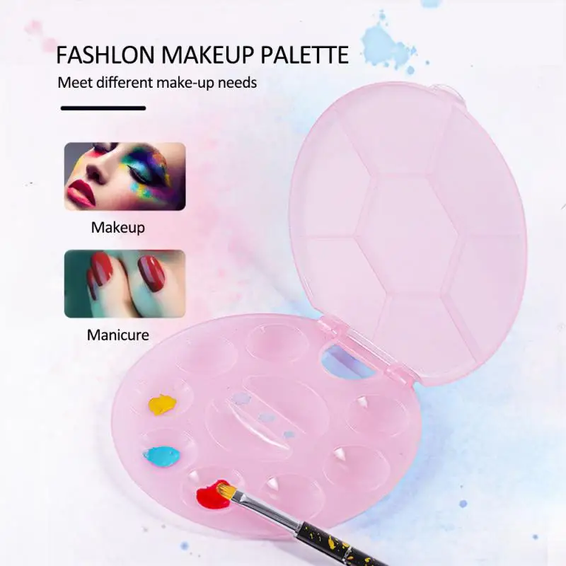 1 шт. лак для ногтей Цвет палитра держатель порошка полированная смесь пластины