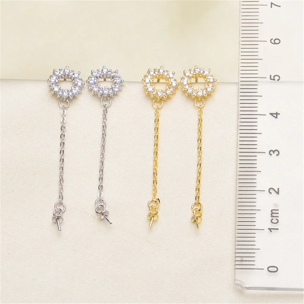 

New Fashion Factory Price High Quality Silver Stud Earrings Accessories For Women Jewelry Present