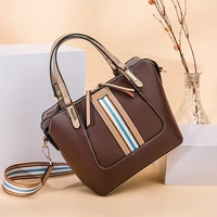 luxury top handle purses and handbags women bags leather genuine crossbody bag female comfortable wide strap shoulder pouch