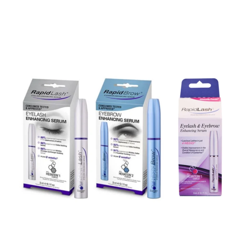 

3ml RapidLash Eyelash Eyebrow Enhancer Growth Serum Hexatein Rapid Lash Enhancing Serum Conditioner Revitalash Extend Lash