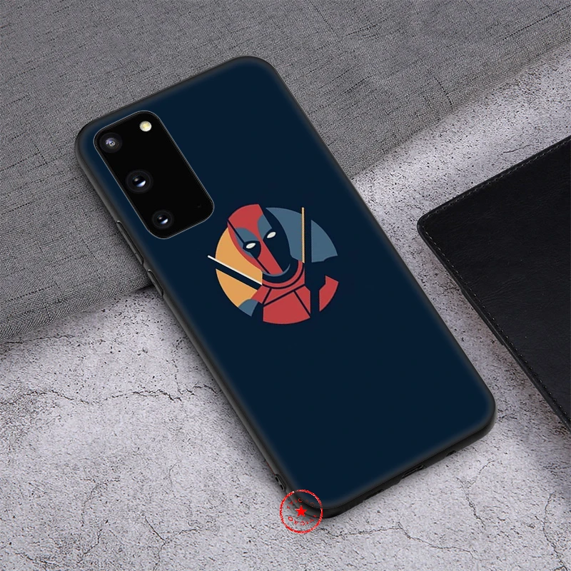 Мягкий чехол для телефона Deadpool Marvel Samsung Galaxy S20 Ultra Note 10 Plus S10 Lite A91 A81 A71 A51 |