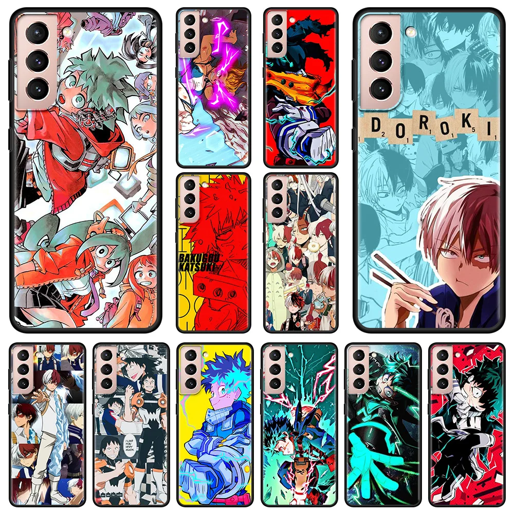 Phone Case For Samsung Galaxy S20 S21 FE Ultra S9 S8 S10 Plus Lite S10e S7 Edge Note 20 Ultra 10 plus Cover My Hero Life