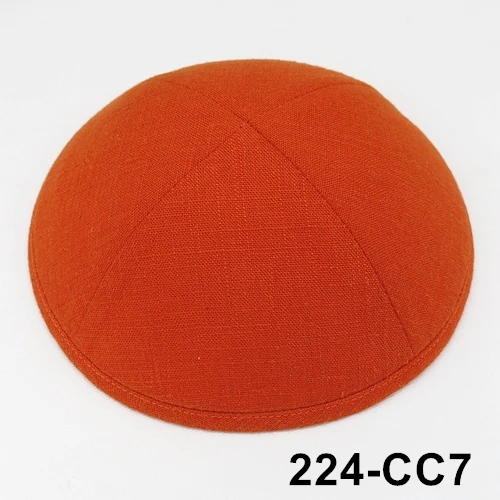 При покупке более 5 лотов(50 шт.) будет 10% скидка tkippot Kippa Linen KippahLine19cm Yarmulke Beanies JewishSkullies
