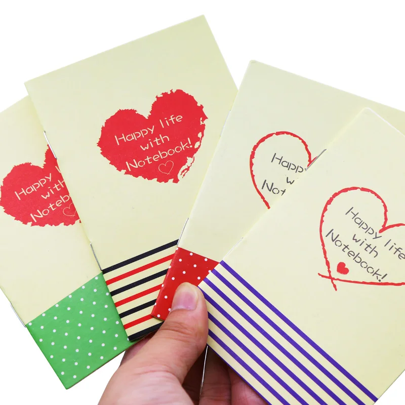 Корейские канцелярские товары Маленькая книга мультфильм любовь блокнот мягкая