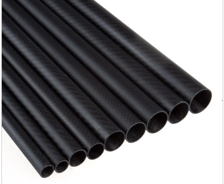 

5pcs 20*18*1000MM 3K Carbon Fiber Tube Twill Matte