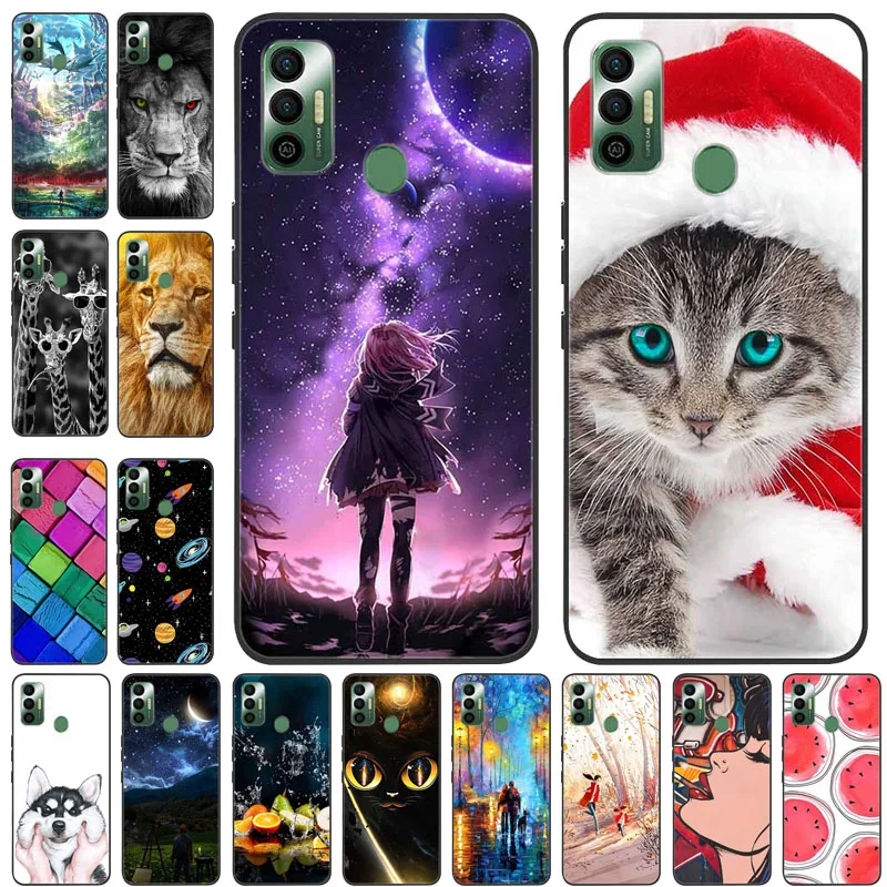 

For Tecno Spark 7 Case Phone Cover Soft Silicone Back Case for Tecno Spark 7 Pro Phone Cases Spark7 Pro Spark 7P Coque Fundas