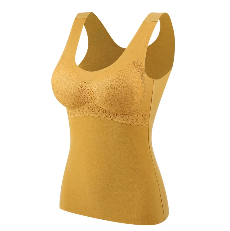 Толстые майки женская зимняя теплая мягкая бархатная нижняя рубашка майка