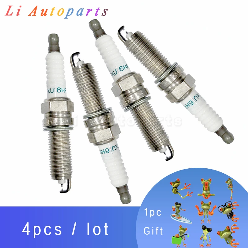 4 Iridium FXU16HR11 3478 свечи зажигания для hyundai Santa Fe Sport Sonata Kia Optima