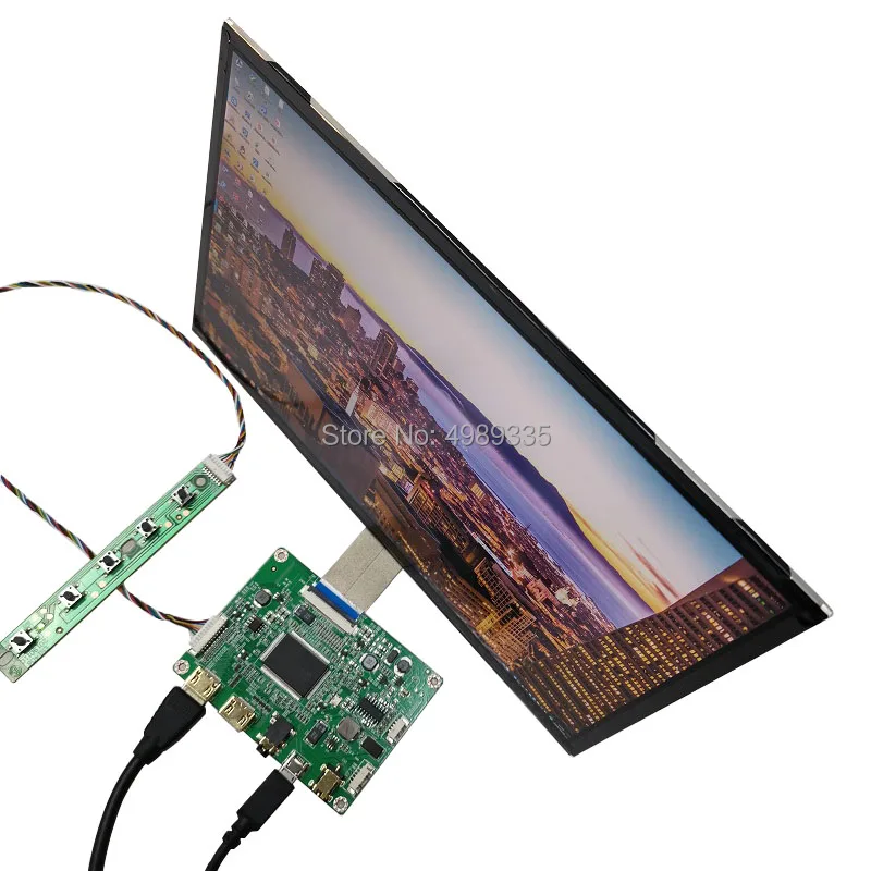 10 дюймовый монитор 2K дисплей модуль Группа Комплект IPS HD DVI VGAUSB5VDC12V два источника