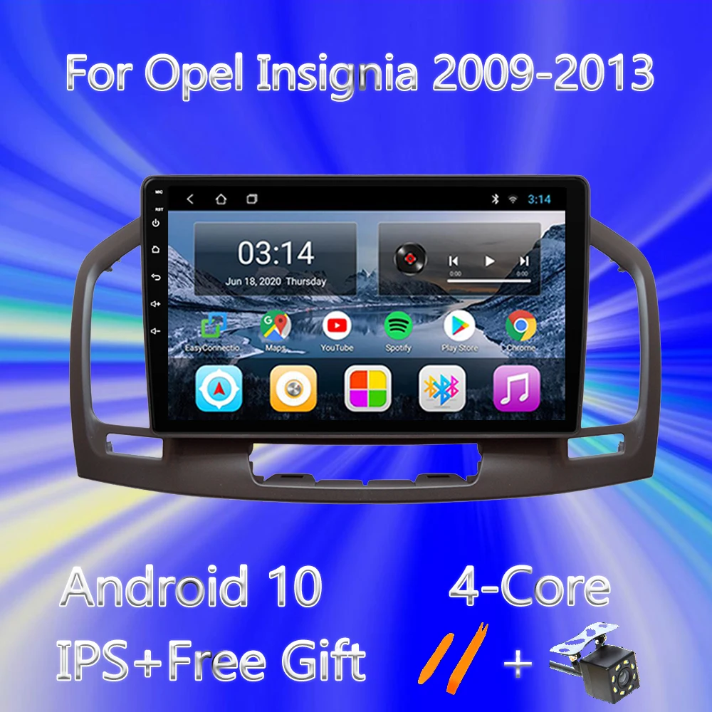 

Android 10 2Din Car Radio For Opel Insignia 1 2009-2013 Car Multimedia Video Players Auto CarPlay Bluetooth Rear View Camera USB
