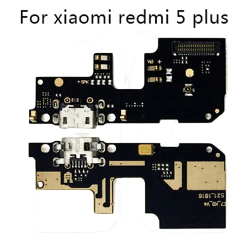Плата зарядного USB-порта гибкий кабель для Xiaomi Redmi 5 Plus док-разъем с микрофоном |