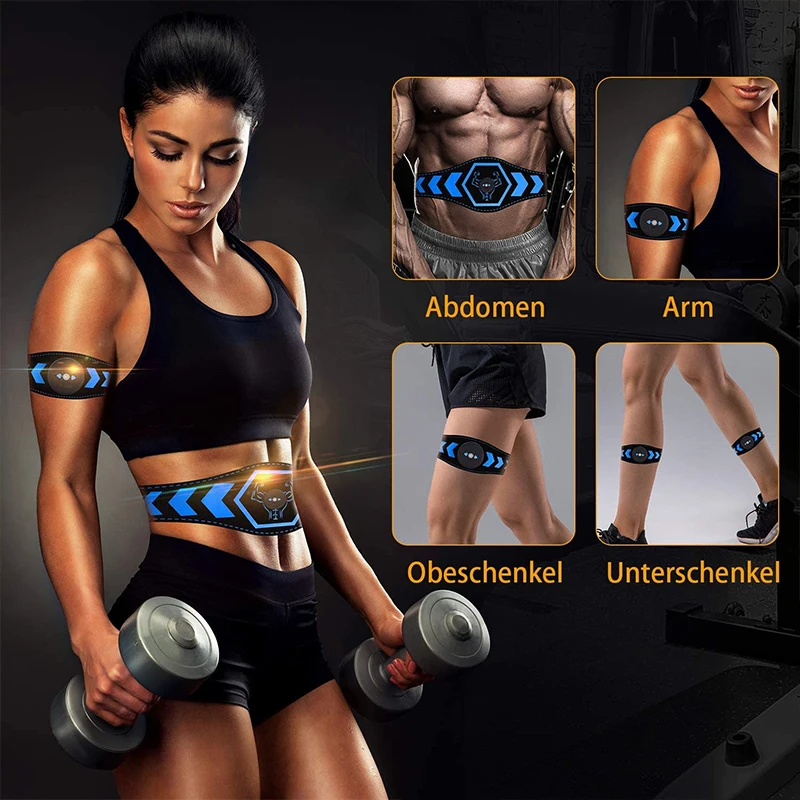 

Ems Abdominal Muscle Trainer Loss Body Slimming Electric Muscle Stimulator Equipment Training Gear Abs Electrostimulator Massage