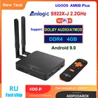 Приставка Смарт-ТВ UGOOS AM6B Plus, Android 9,0, Wi-Fi