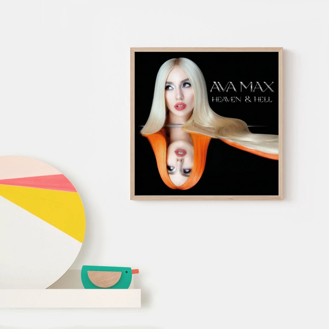 

Ava Max Heaven & Hell Music Album Canvas Poster Art Hip Hop Rapper Pop Music Star Home Wall Painting Decoration