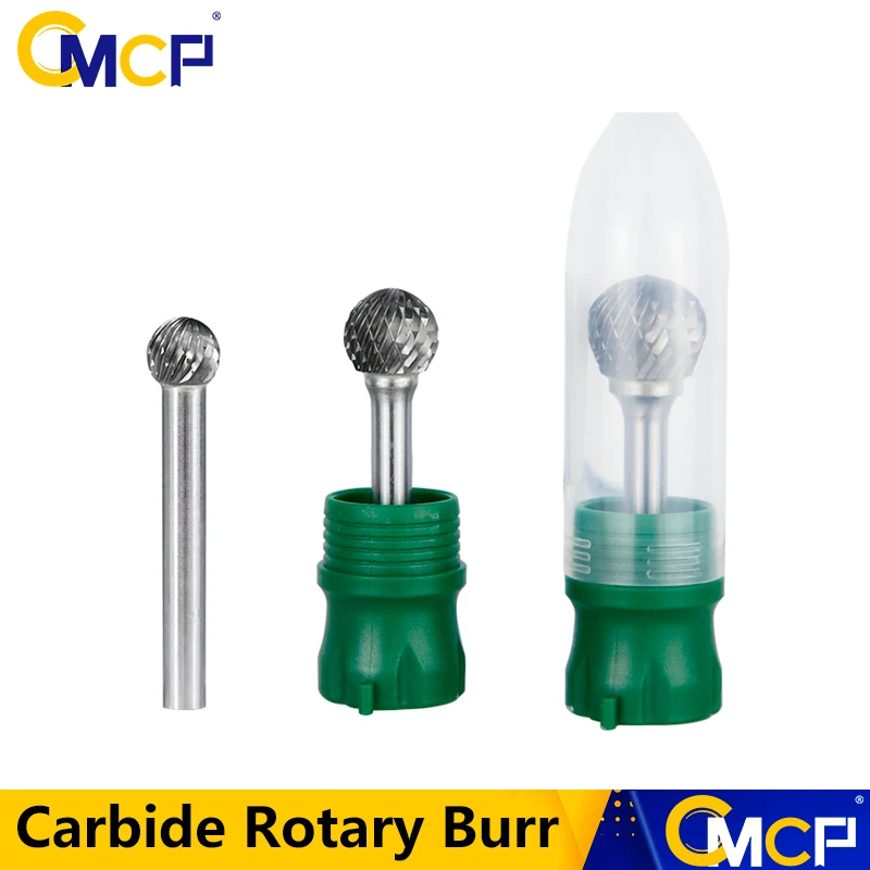 CMCP Тип D твердосплавные роторные Файлы 6 мм хвостовик двойной резки роторного