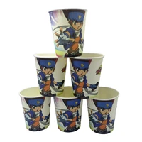 happy birthday events party decorate boys kids favors beyblade theme cups paperboard baby shower disposable glass 100pcslot