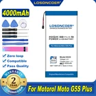 100% Оригинальный аккумулятор LOSONCOER HG30 4000 мАч для Motorola Moto G5S Plus, Двойной аккумулятор XT1791 XT1792 XT1793 XT1794 XT1795 XT1805
