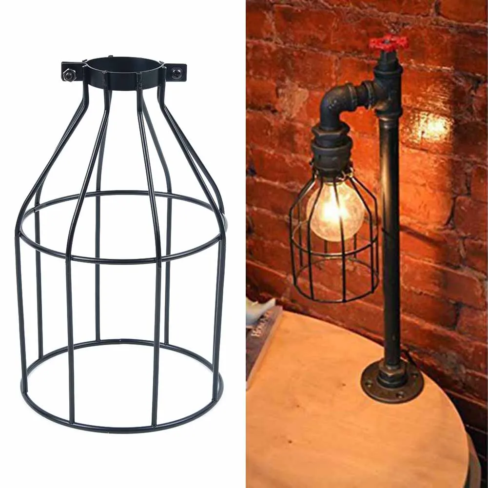 Лампочка охранника аксессуары к осветительным приборам абажур Ретро кованого