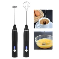 3 modes electric milk frother cappuccino milk foamer coffee latte stirrer handheld egg beater whisk hot chocolate drink mixer