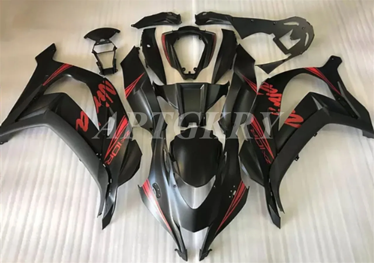 

New ABS Plastic Shell Motorcycle Fairing kit Fit For kawasaki Ninja ZX10R 2016 2017 2018 2019 ZX-10R Bodywork Set Red Black