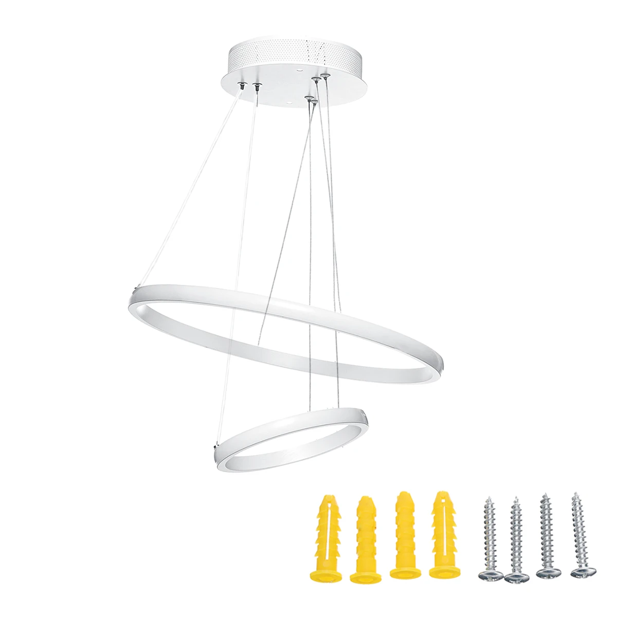 

Modern LED Pendant Lights White Circle Rings Aluminum body Lamp fixtures home lamp for Home Living Dining Room Bedroom Kitchen