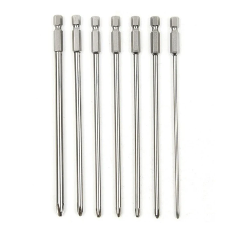 

7Pcs 200mm netic Drill Screwdriver Set Bits Screw Driver Screwdrivers Kit S2 Steel Cross Head Hand Tools