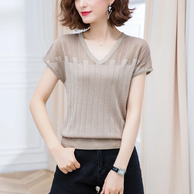 Новинка 2021 летняя футболка Женская эластичная оверсайз женская одежда женские