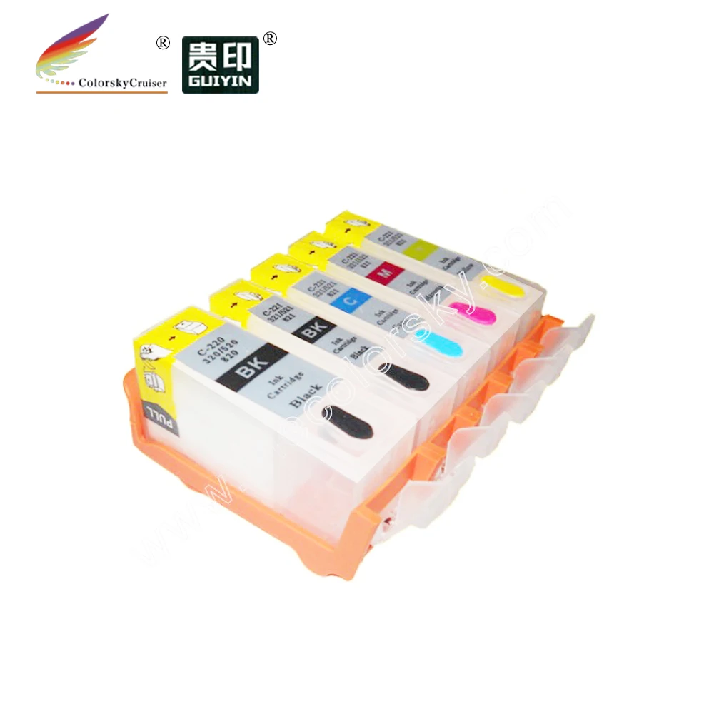 (RCC225) многоразовый чернильный картридж для Canon PGI225 CLI226 pgi 225 CLI 226 PG PG225 PIXMA IP4820 MG5120