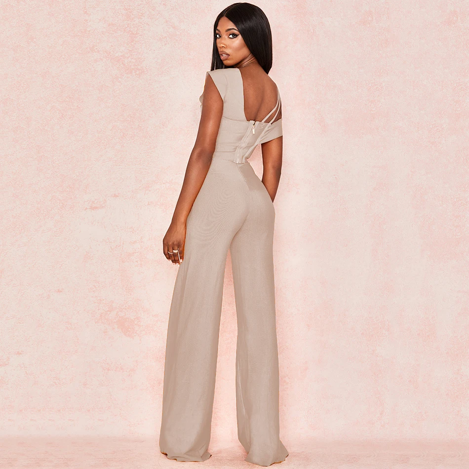 2021 Летний Новый женский оранжевый комплект топы широкие штаны из 2 предметов двух