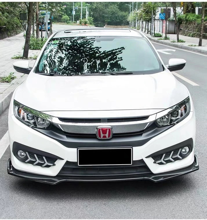 Для Honda Civic Body kit спойлер 2015 2018 для AC ABS задний передний бампер диффузор защитные
