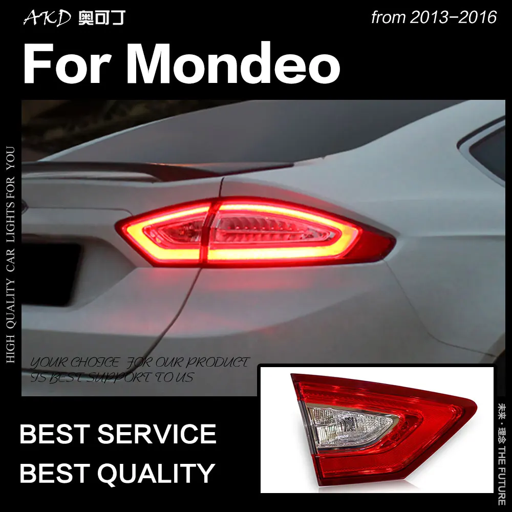 АКД стайлинга автомобилей для Ford Fusion задние фонари 2013 2016 Mondeo светодиодный задний