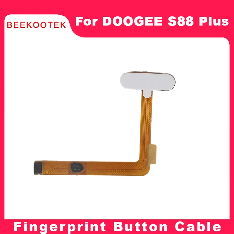 Новый оригинальный дисплей DOOGEE S88 плюс отпечатков Сенсор Flex кабель Замена для ФПК