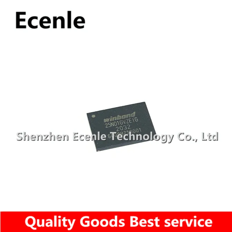 5 шт./лот W25N01GVZEIG WSON-8 NAND Flash 1G-bit Serial flash 3 в 100% новый и оригинальный | Электронные