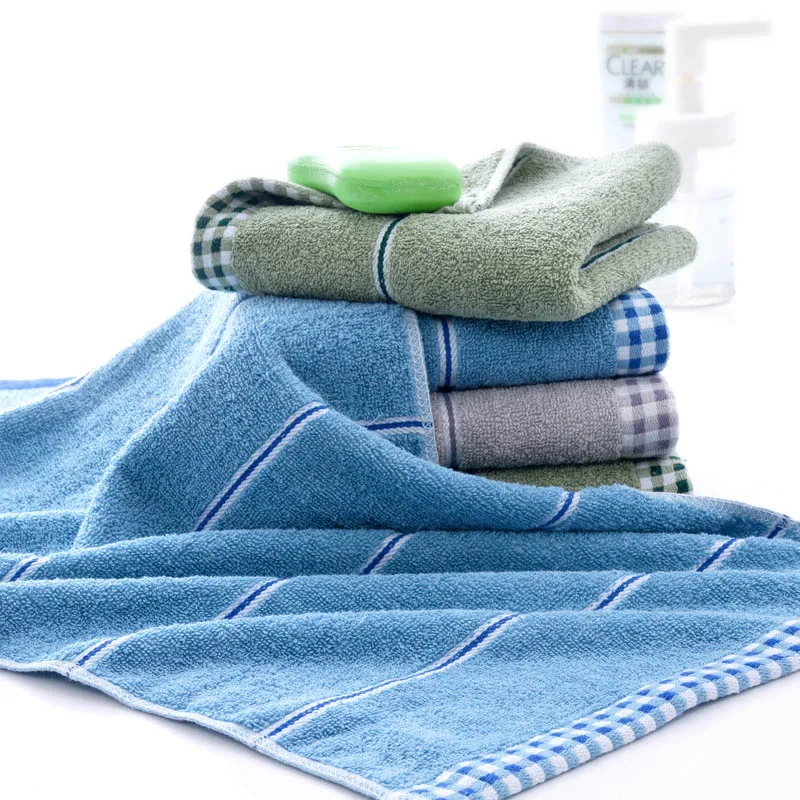 Хлопковое однотонное банное полотенце пляжное для взрослых быстросохнущее