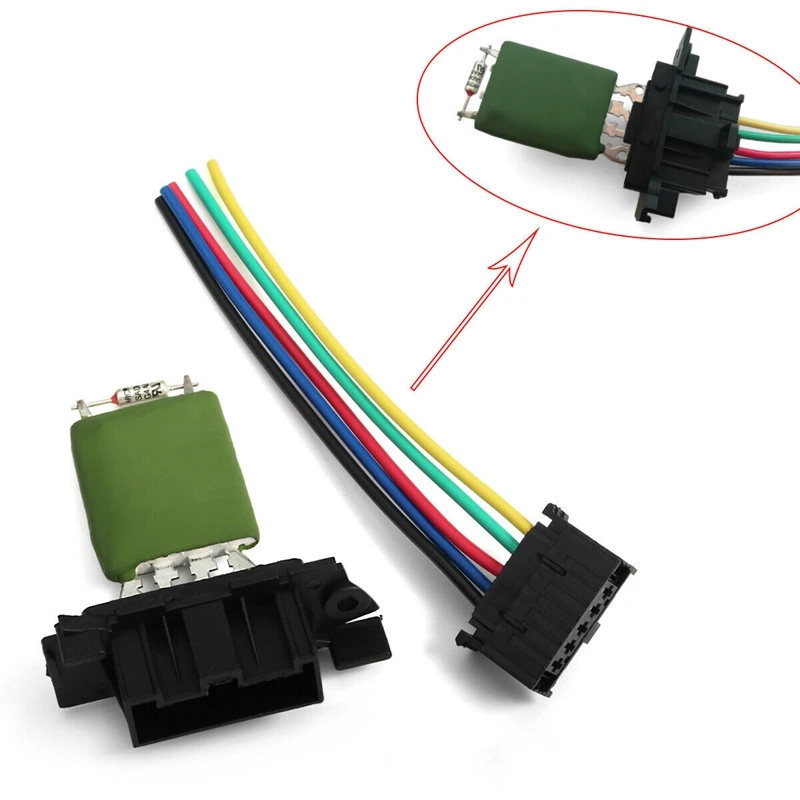 Нагреватель двигатель вентилятор резистор с проводкой ремонт жгут проводов для