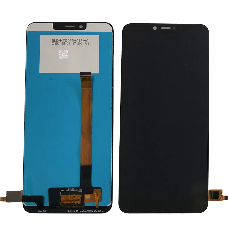 Для Wiko View 2 plus ЖК дисплей с кодирующий преобразователь сенсорного экрана в сборе