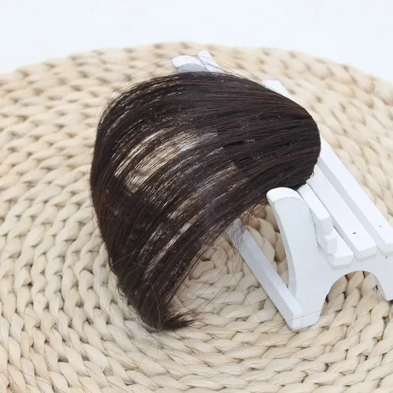 

Synthetic Fake Bang Hair Piece Clip In Hair Extension Fake Fringes Bang Women Natural Air Bangs Clip on Bangs 8 Colors