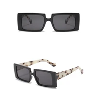 vintage punk sunglasses women 2021 luxury fashion square sunglasses men retro red leopard steampunk rectangle glasses shades