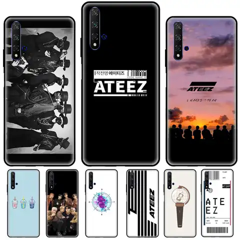 ATEEZ для Huawei Y7A Y5P Y6P 2020 Y3 Y5 Y6 Y9 Y7 Prime 2018 2017 2019 Nova 2 Z от 3 до 5 лет, чехол для телефона