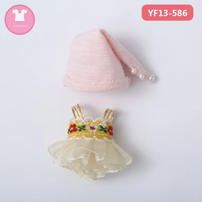 YF13-586 BJD кукольная одежда 1/13 милый костюм кукольная одежда для Realpuki Soso аксессуары для тела куклы Fairyland luodoll - Цвет: YF13-586