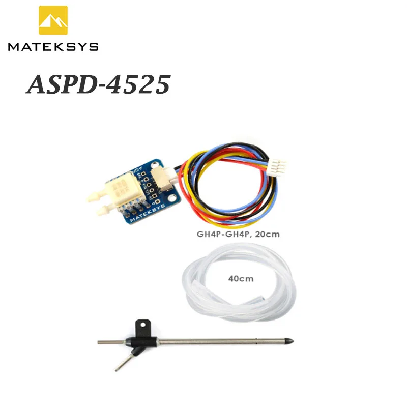 Matek System Mateksys цифровой скорости полета Сенсор ASPD 4525 для Радиоуправляемый гоночный