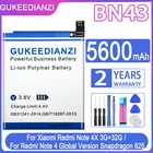 Аккумулятор GUKEEDIANZI BN43 для Xiaomi Redmi Note 4X, 5600 мАч, 3 ГБ + 32 ГБ, батарея для телефона Redmi Note 4 глобальная версия, Snapdragon 625