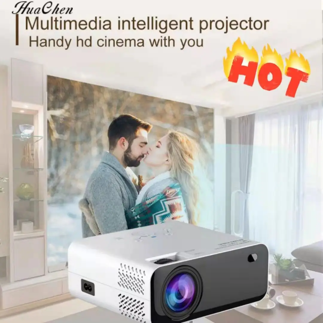 

The new LCD high-definition projector business office home screen projector