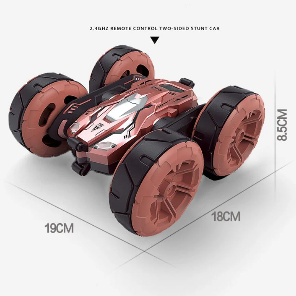 1:12 двухсторонняя вращающаяся игрушечная машинка с дистанционным управлением 2 4G