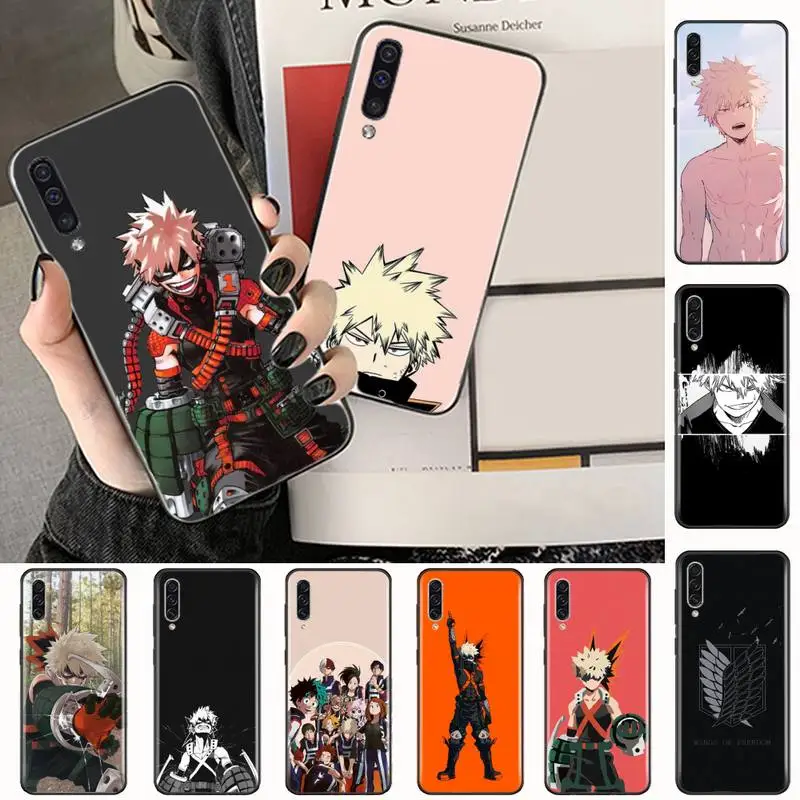 Чехол для телефона Katsuki bakugo my hero моя геройская Академия Samsung A40 A31 A50 A51 A71 A20E A20S S8 S9 S10